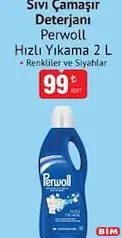 PERWOLL HIZLI YIKAMA SIVI ÇAMAŞIR DETERJANI YIKAMA 2 L